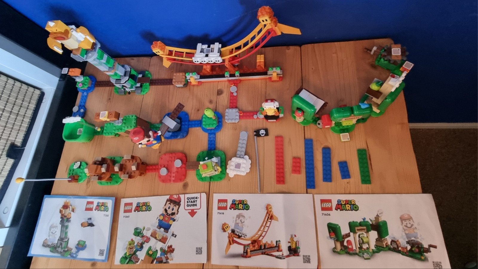 LEGO Super Mario sets 71360, 71416, 71406, 71388, Kinderen en Baby's, Compleet, Overige thema's, Lego, Ophalen of Verzenden