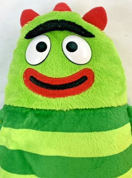 Ty Beanie Baby Brobee Yo Gabba Gabba Groen Gestreept Monster, Fietsen en Brommers, Coolsingel 104, 3011 AG Rotterdam, Netherlands