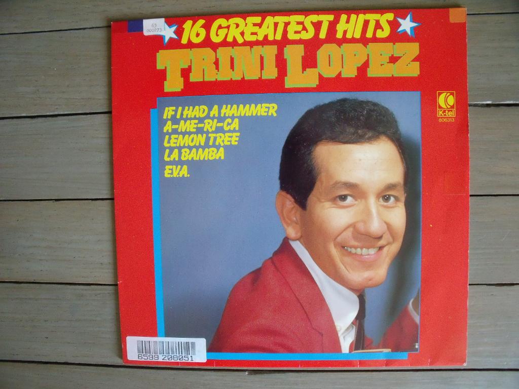 Trini Lopez - 16 greatest hits, Ophalen of Verzenden, Gebruikt, 12 inch