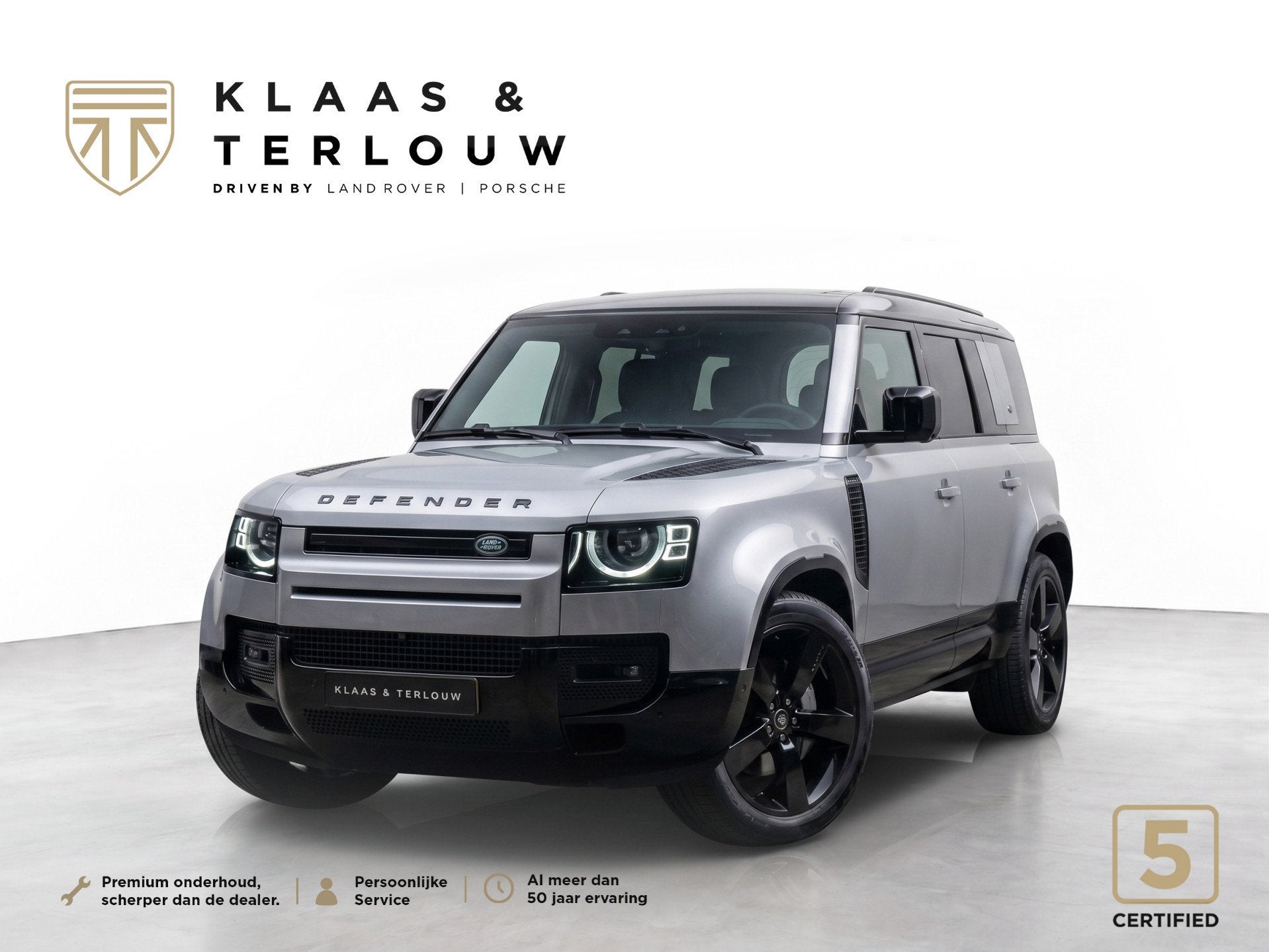 Land Rover Defender 110 P300e X-Dynamic HSE | 4.750 KM | Nie, Automaat, 3000 kg, Vierwielaandrijving, Hybride Elektrisch/Benzine