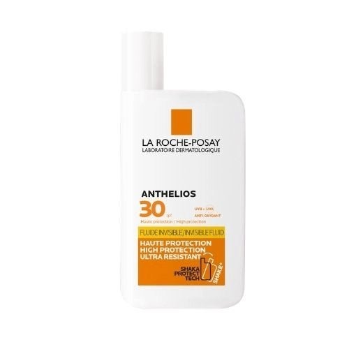 La Roche-Posay Anthelios Onzichtbare Fluide SPF30 50ml, Verzenden, Nieuw, Gehele gezicht, Verzorging