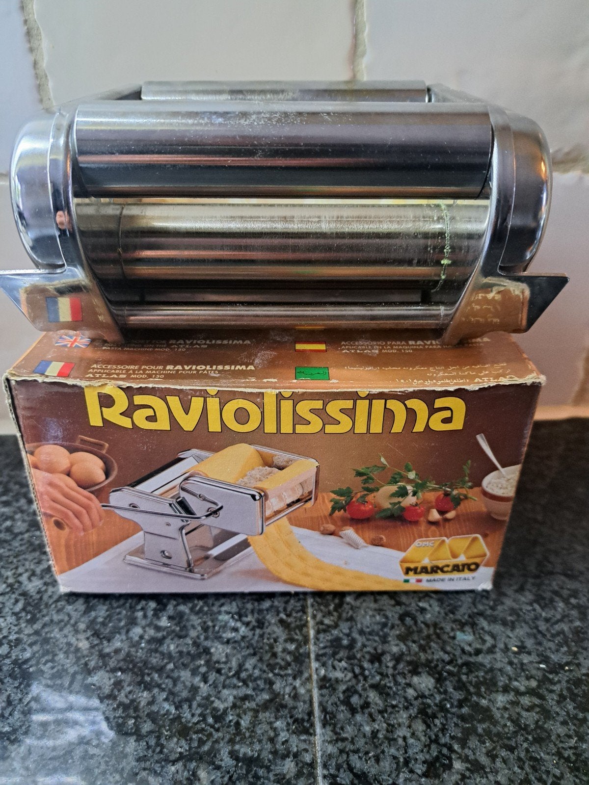 pasta machine, Ophalen