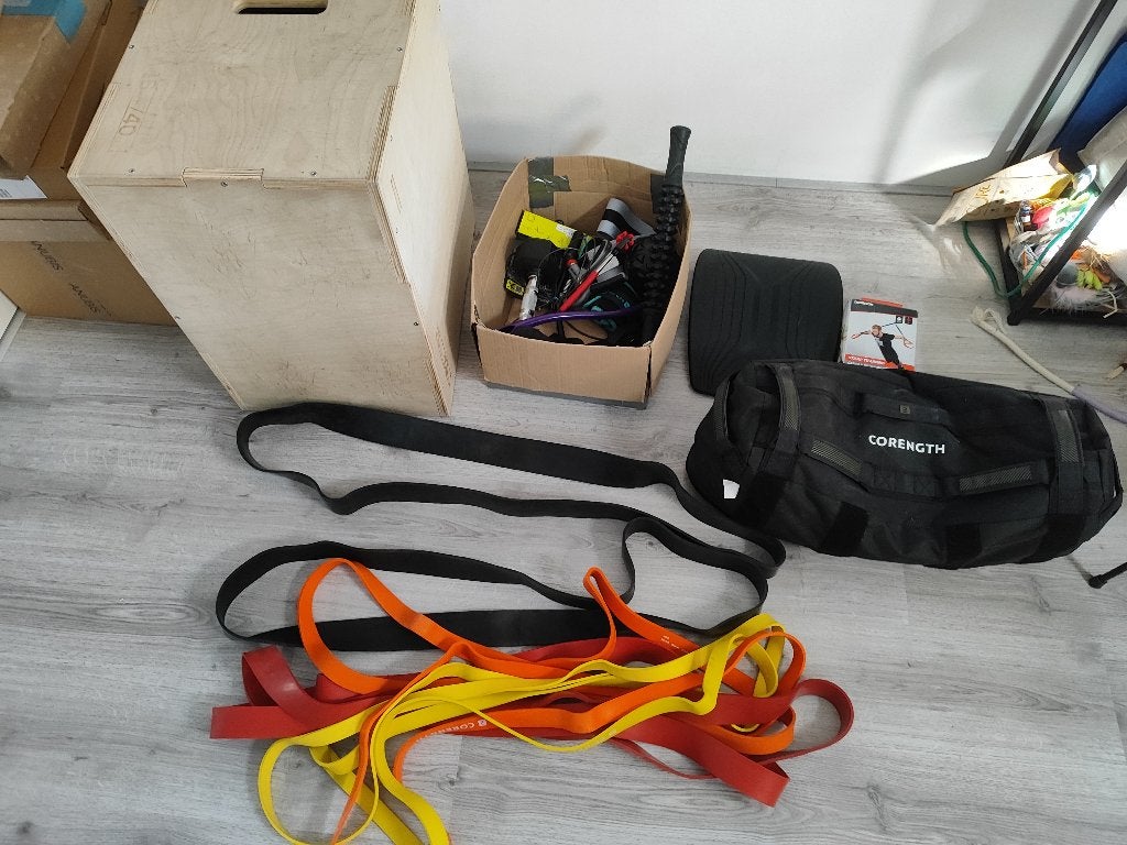 LAST CHANCE Complete Home Gym Set - ALLES MOET WEG, Benen, Verzenden, Overige typen, Zo goed als nieuw