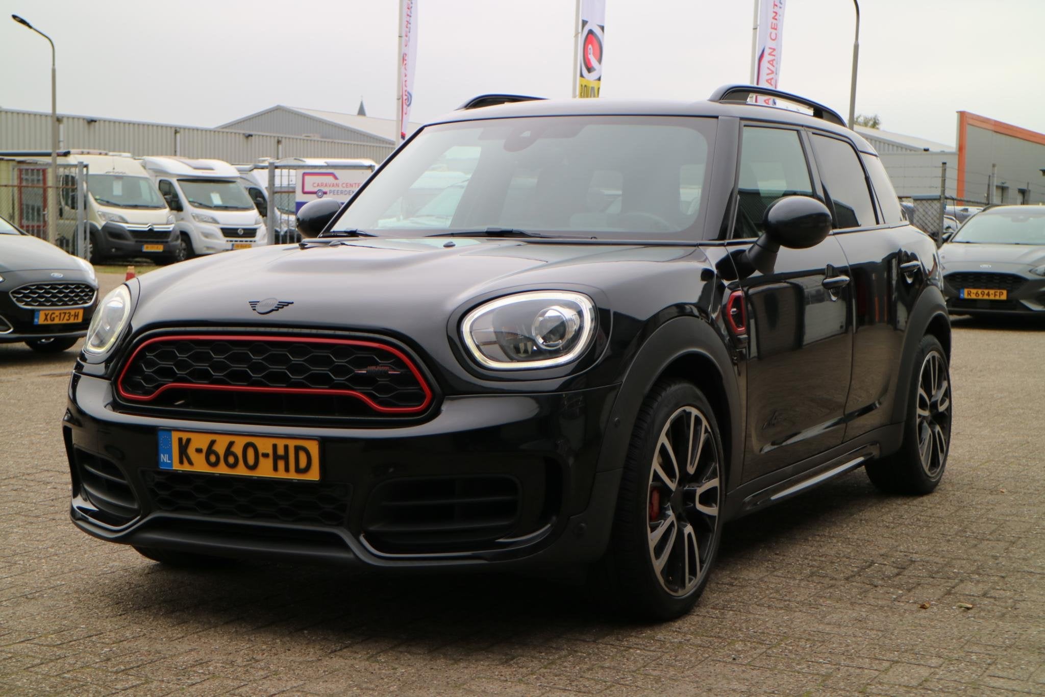 MINI Countryman 2.0 John Cooper Works ALL4 | Automaat! | Cam, Auto's, Automaat, 1998 cc, Euro 6, Leder en Stof