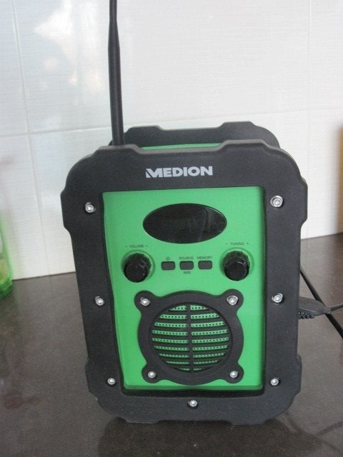 Medion MD 84815 - Radio / Bouwradio, Audio, Tv en Foto, Radio's, Ophalen of Verzenden, Zo goed als nieuw, Bouwradio