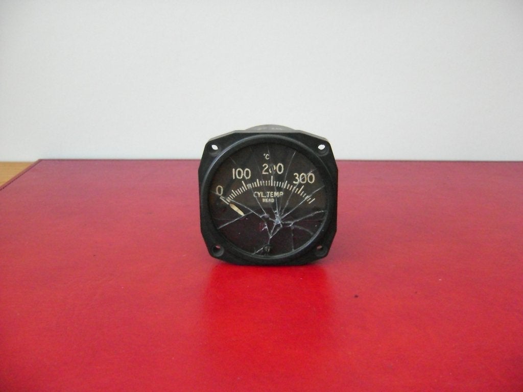 USAAC gauge cyl temp head, type B7.SerN AC42/2887 , (N 3)., Ophalen of Verzenden, Luchtmacht, Amerika, Overige typen