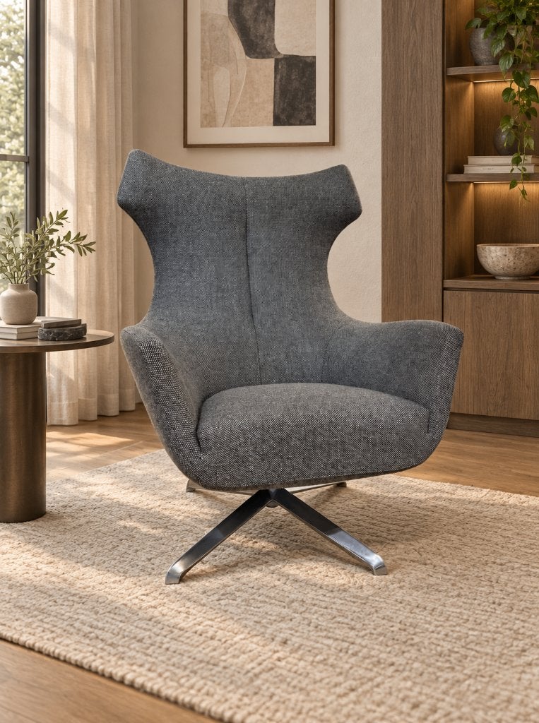 ZGAN Design on Stock Nosto Fauteuil + GARANTIE | NP €3.250, Design Fauteuil Stoel Design on Stock, Design on Stock, 75 tot 100 cm