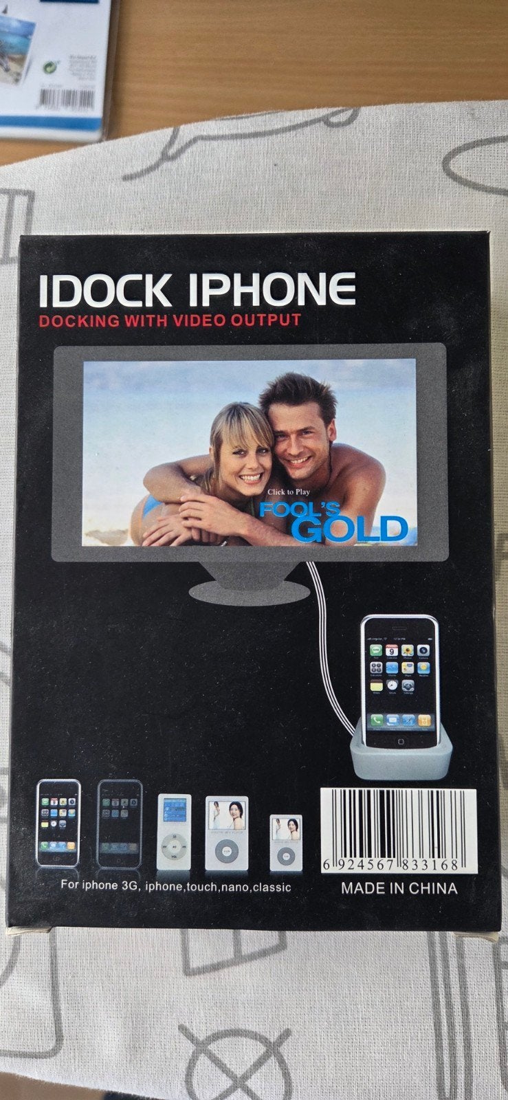 IDOCK IPHONE Docking Station met Video Output, Ophalen of Verzenden, Nieuw, Overige typen, Apple