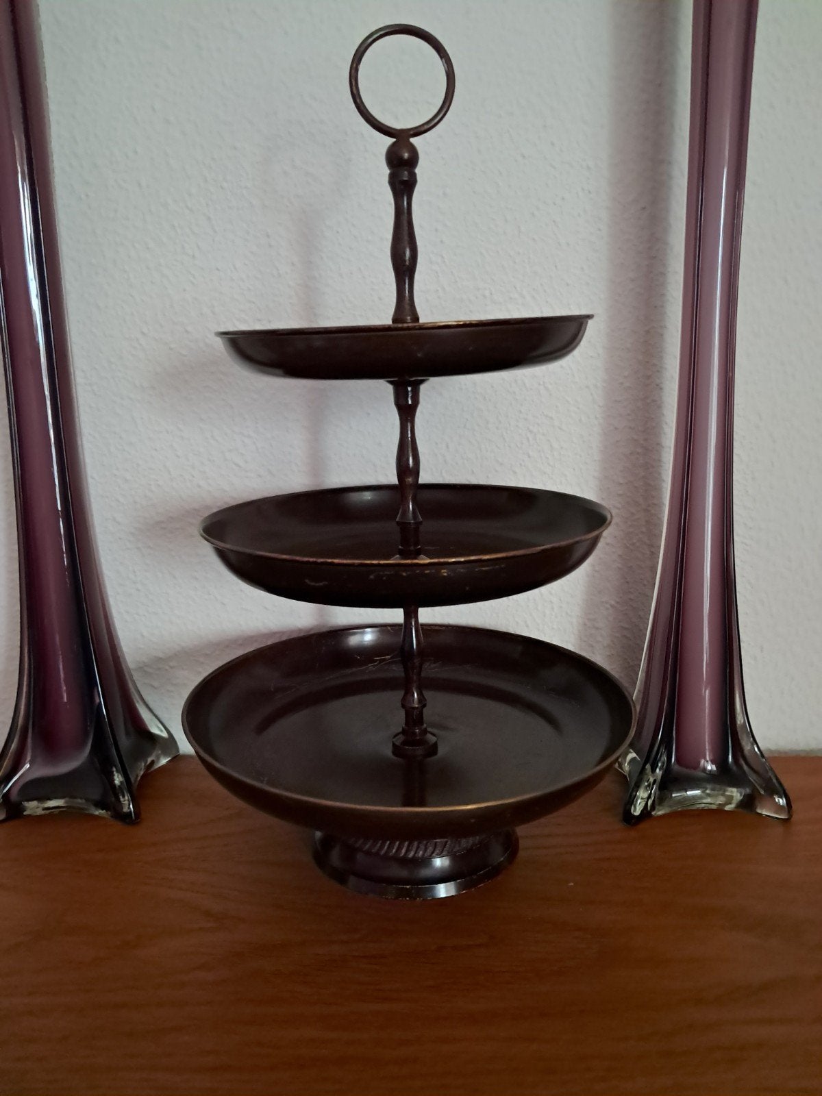 Prachtige sfeervolle vintage etagère., Ophalen of Verzenden