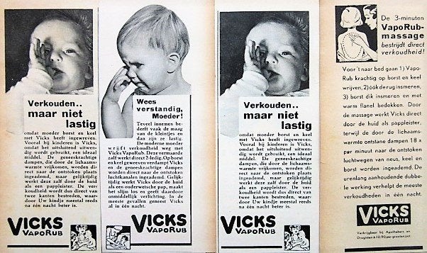 65 vintage advertenties reclames drogisterij producten 35-38, Ophalen of Verzenden, Gebruikt, Overige typen