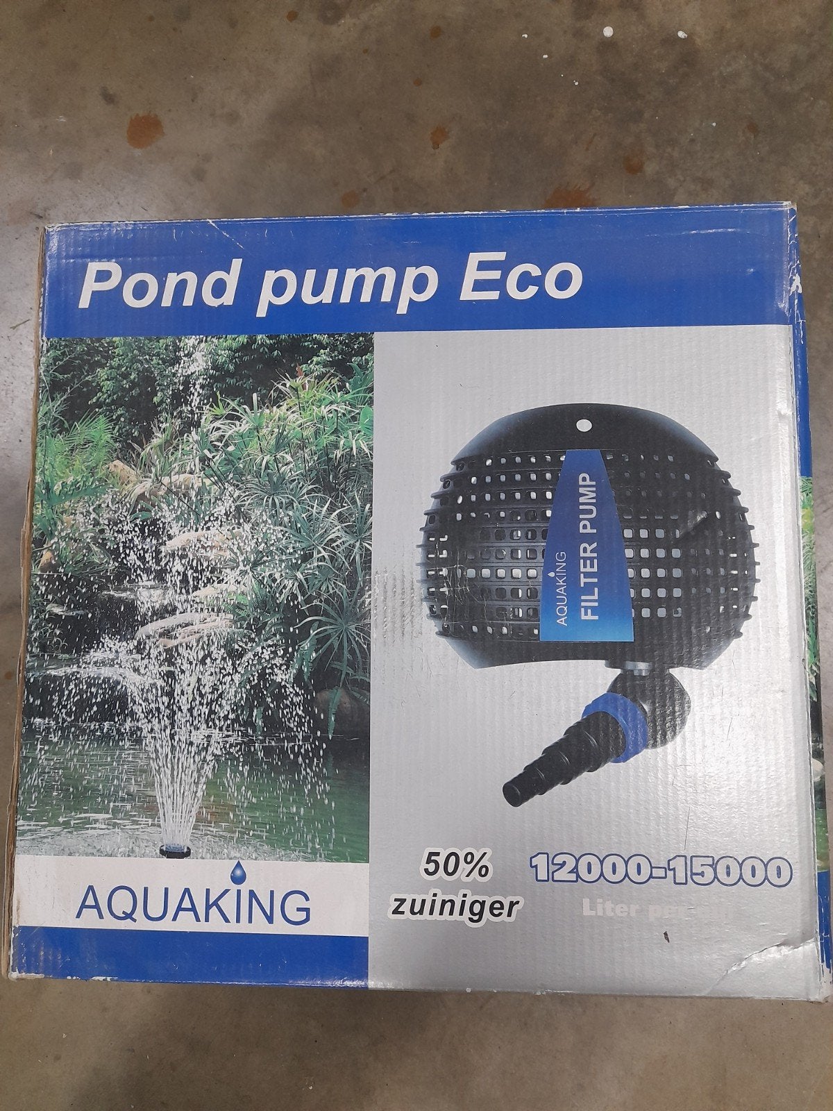 Aquaking Pond pump Eco 13.000 L/u, Ophalen of Verzenden, Nieuw, Vijverpomp