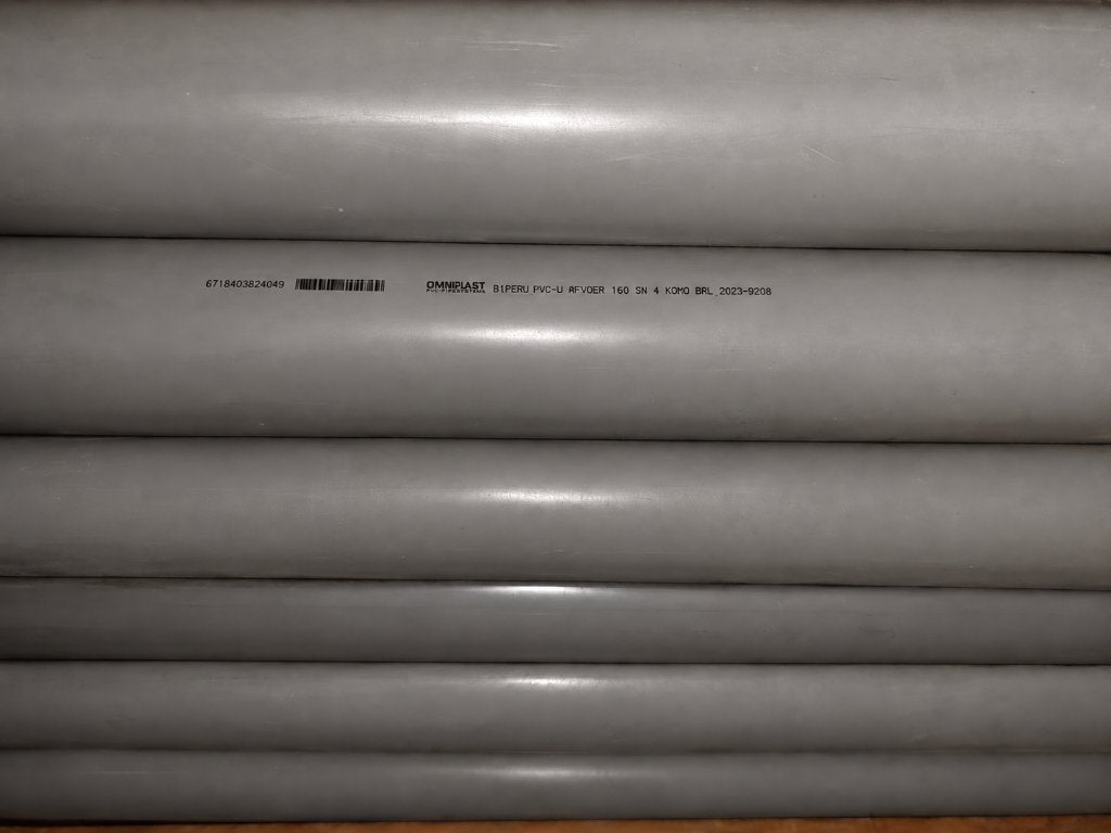 pvc 160mm buizen, bochten, koppelstukken etc., Doe-het-zelf en Verbouw, Buizen en Afvoer, Ophalen, Bochten, Pvc, Nieuw