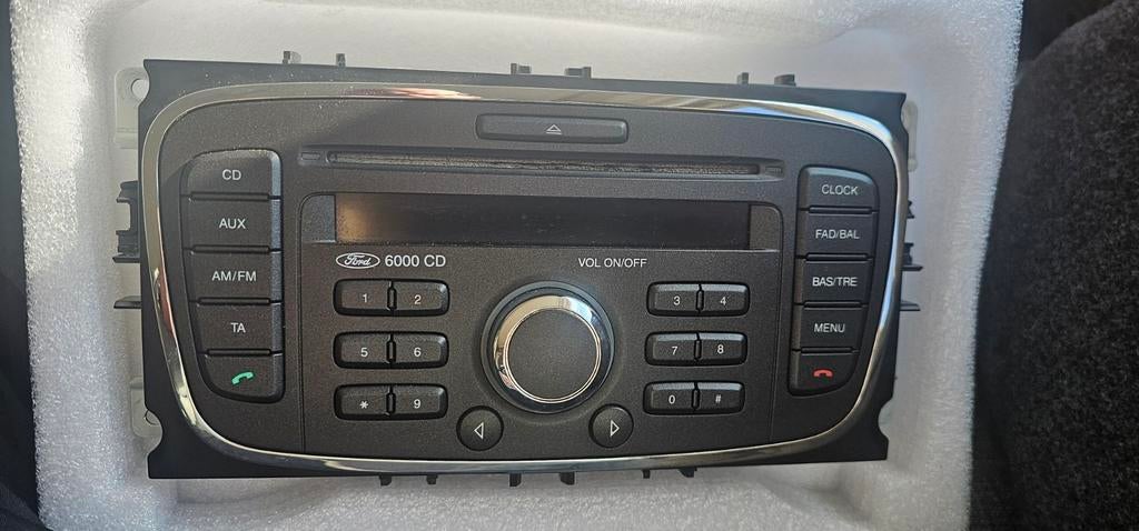 Ford 6000 CD Radio D6000 - Origineel Ford Audio Systeem, Auto diversen, Ophalen of Verzenden, Gebruikt