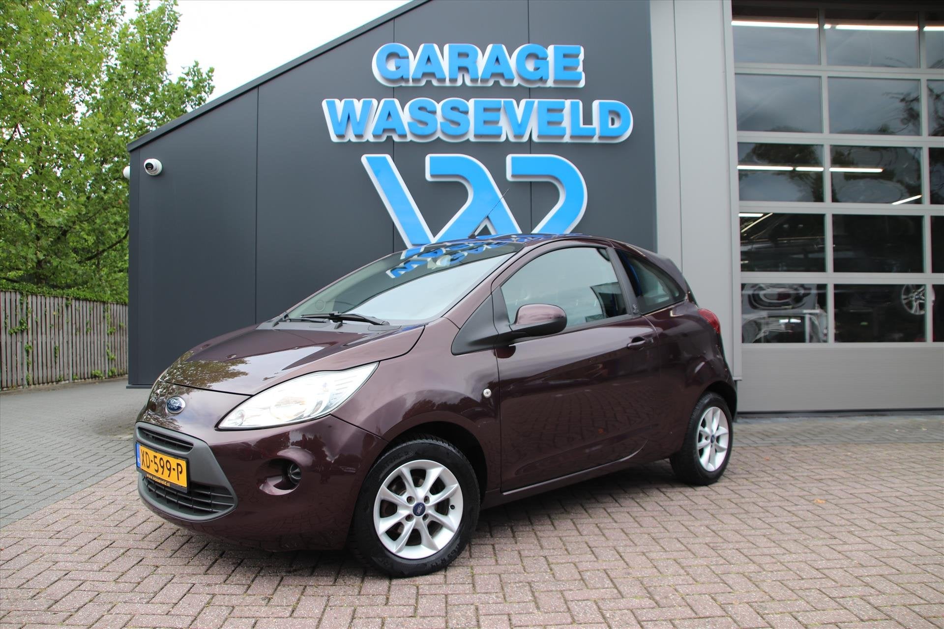 Ford Ka 1.2 Champions Edition Airco/Lichtmetaal+ALL SEASON, Voorwielaandrijving, Euro 5, Stof, Gebruikt