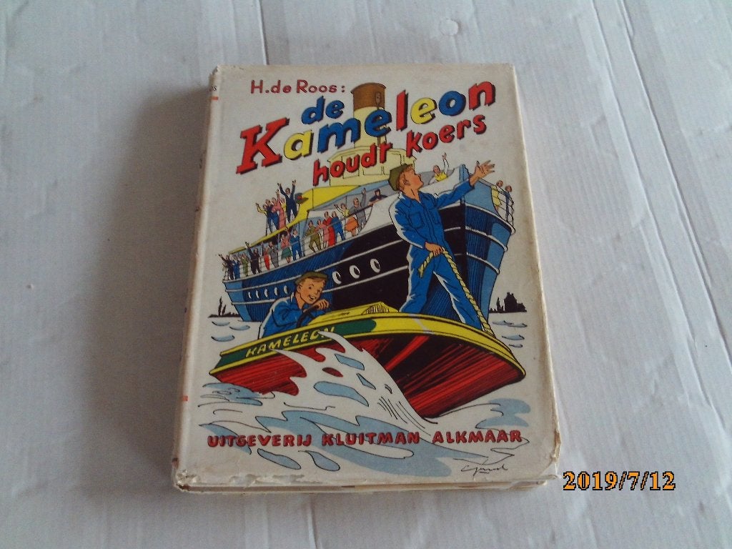 de kameleon houdt koers - h. de roos, Ophalen of Verzenden, Gelezen, Fictie algemeen