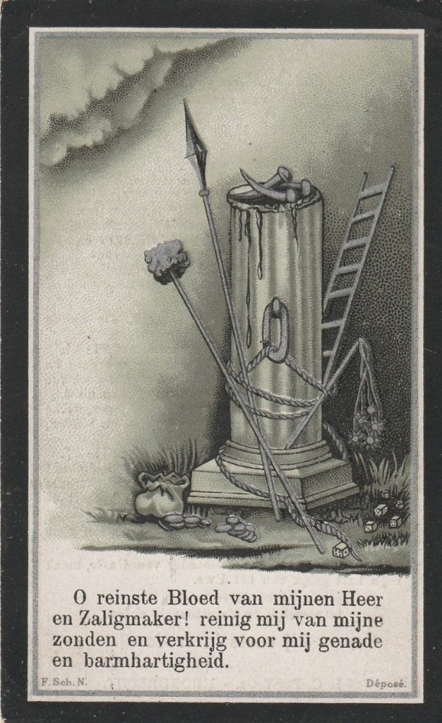 moordrecht-elisabeth van der kleij-1910, Ophalen of Verzenden, Bidprentje