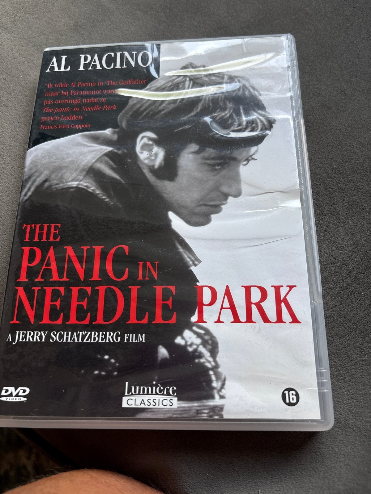 The Panic in Needle Park DVD - Al Pacino Klassieker, Cd's en Dvd's, Dvd's | Drama, Vanaf 16 jaar, Ophalen of Verzenden, Gebruikt