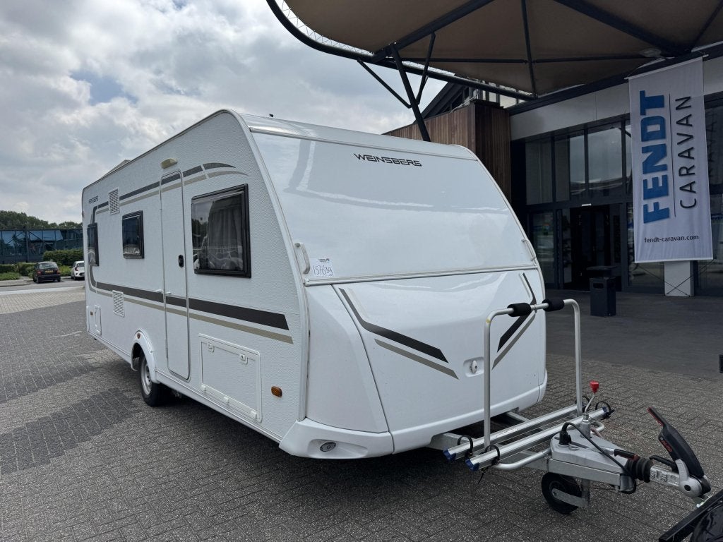 Weinsberg CaraOne 550 QDK 2018 MOVER + VOORTENT!!!, Caravans en Kamperen, Overige merken, Bedrijf, Treinzit, Schokbreker