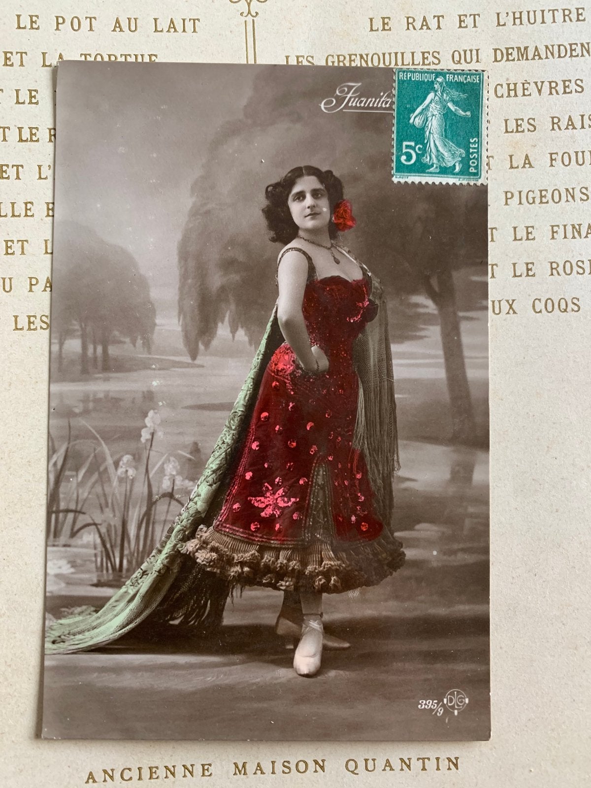 Juanita Valencia (VF), Ophalen of Verzenden, Voor 1920, Gelopen, Sterren en Beroemdheden