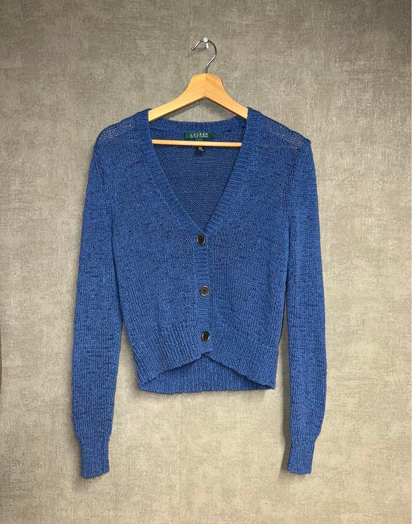 Ralph Lauren vest, Ophalen of Verzenden, Zo goed als nieuw, Maat 38/40 (M), Blauw