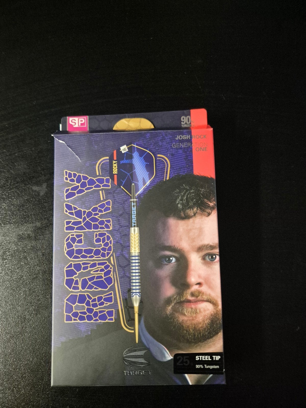 Target Darts Josh Rock Generation One Steel Tip Darts, Ophalen, Zo goed als nieuw, Pijlen