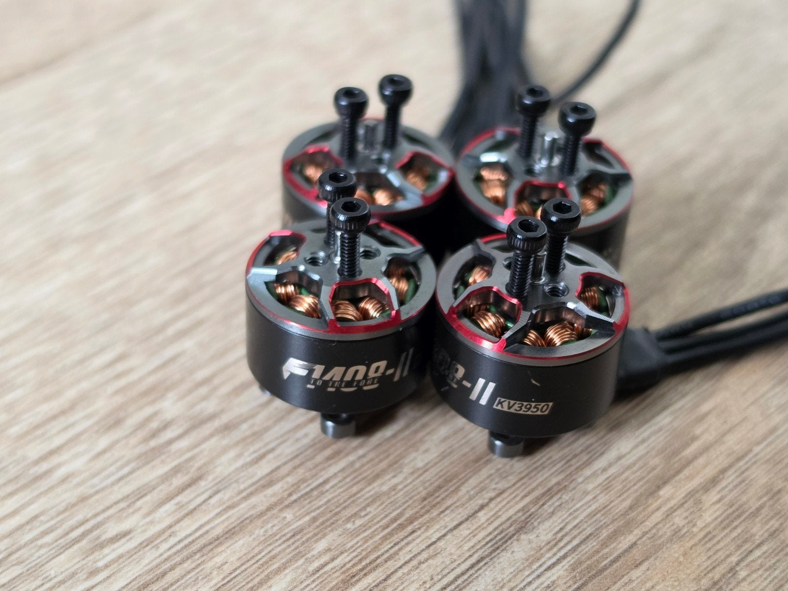 4x T-MOTOR F1408-II 3950KV Motoren voor FPV Drone, Hobby en Vrije tijd, Modelbouw | Radiografisch | Helikopters en Quadcopters