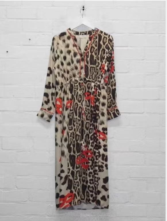 Mucho Gusto - Prachtige Jurk leopardprint maat S/M - Nieuw, Nieuw, Ophalen of Verzenden, Mucho Gusto, X