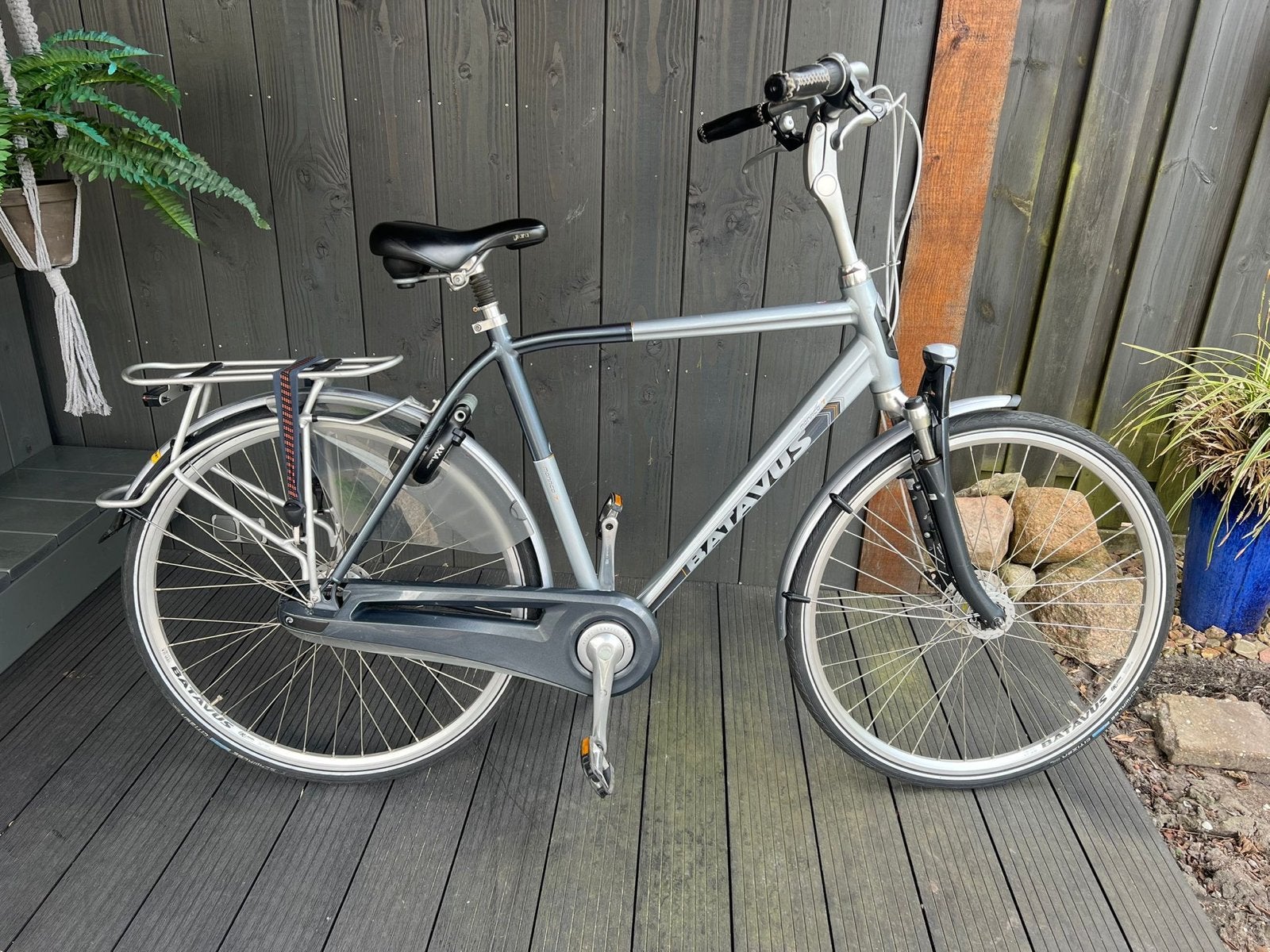 Batavus Monaco Herenfiets - 57 cm frame, Shimano 6 versn., Ophalen, Gebruikt, Versnellingen, Batavus