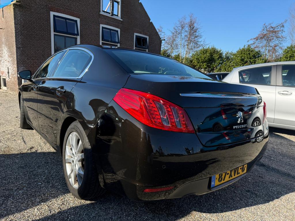 Peugeot 508 2.0 HDi Blue Lease Premium Hybrid4 Leer Clima Cr, Auto's, Peugeot, Automaat, Euro 5, Gebruikt, Beige