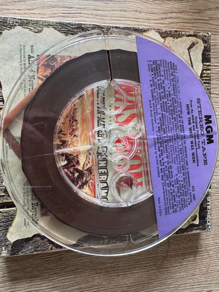 Reel Tape - How The West Was Won, OST 1963 analoog, Audio, Tv en Foto, Bandrecorders, Ophalen of Verzenden