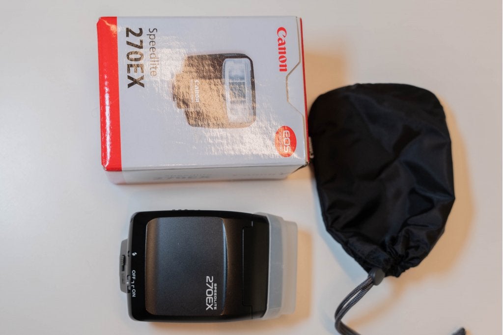 Canon Speedlite 270EX Flitser(Foto-Groep Doorn), Ophalen of Verzenden, Niet ingevuld, Niet ingevuld, Niet ingevuld