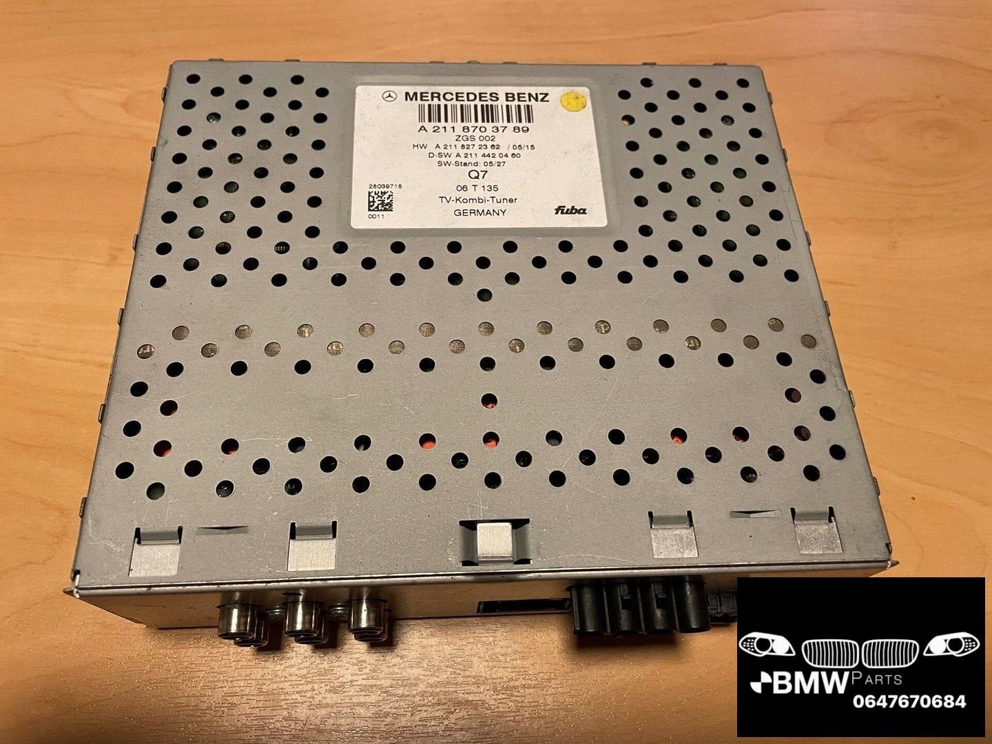 Mercedes W211 CLS W219 CLK W209 TV Tuner Module A2118703789, Gebruikt, -, Ophalen of Verzenden, -