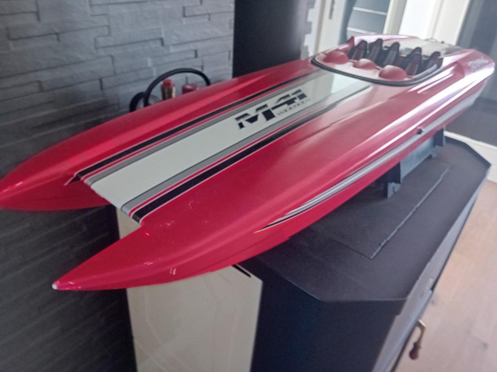 Traxxas M41 Widebody 6S - Nette staat (excl. accu/lader), Ophalen of Verzenden, Gebruikt, Overige merken