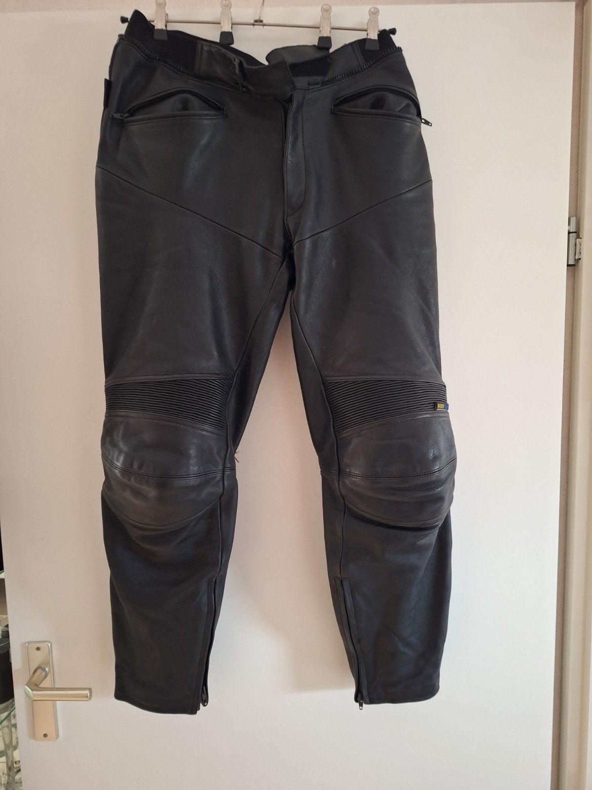 Leren motorbroek, maat D27, Ophalen of Verzenden, Tweedehands, Heren, Broek | leer