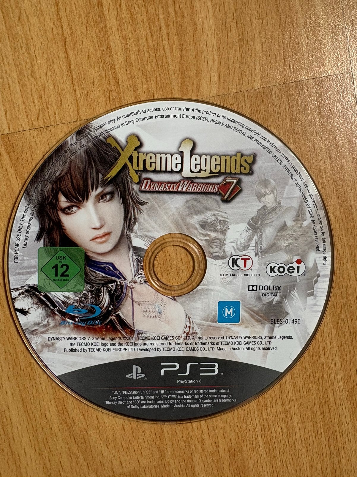 Ps3 Dynasty Warriors 7 Xtreme Legends, Avontuur en Actie, 1 speler, Ophalen of Verzenden, Zo goed als nieuw