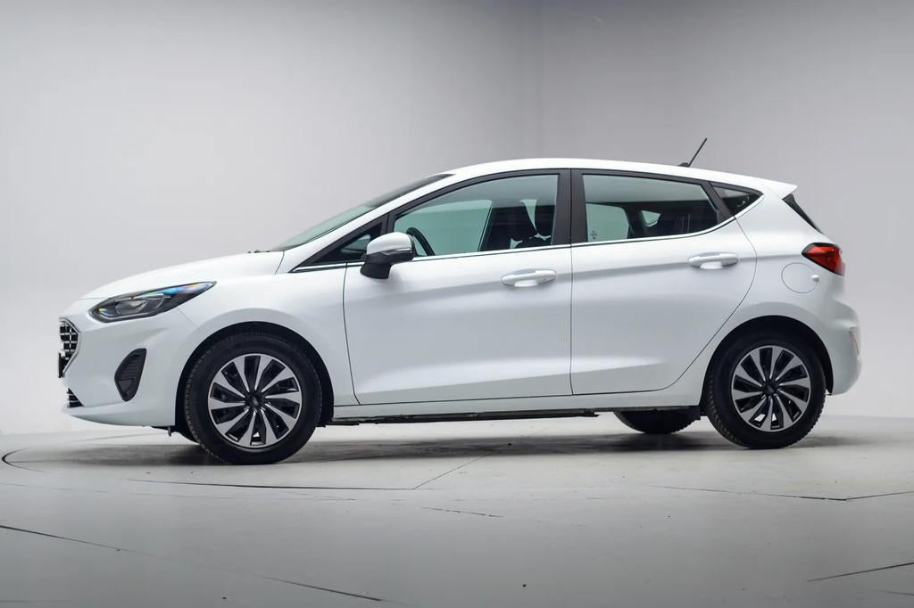 Ford Fiesta 1.0 EcoBoost 95pk Titanium 5-drs Aut. [ Navi Cli, Automaat, Gebruikt, Wit, Bedrijf