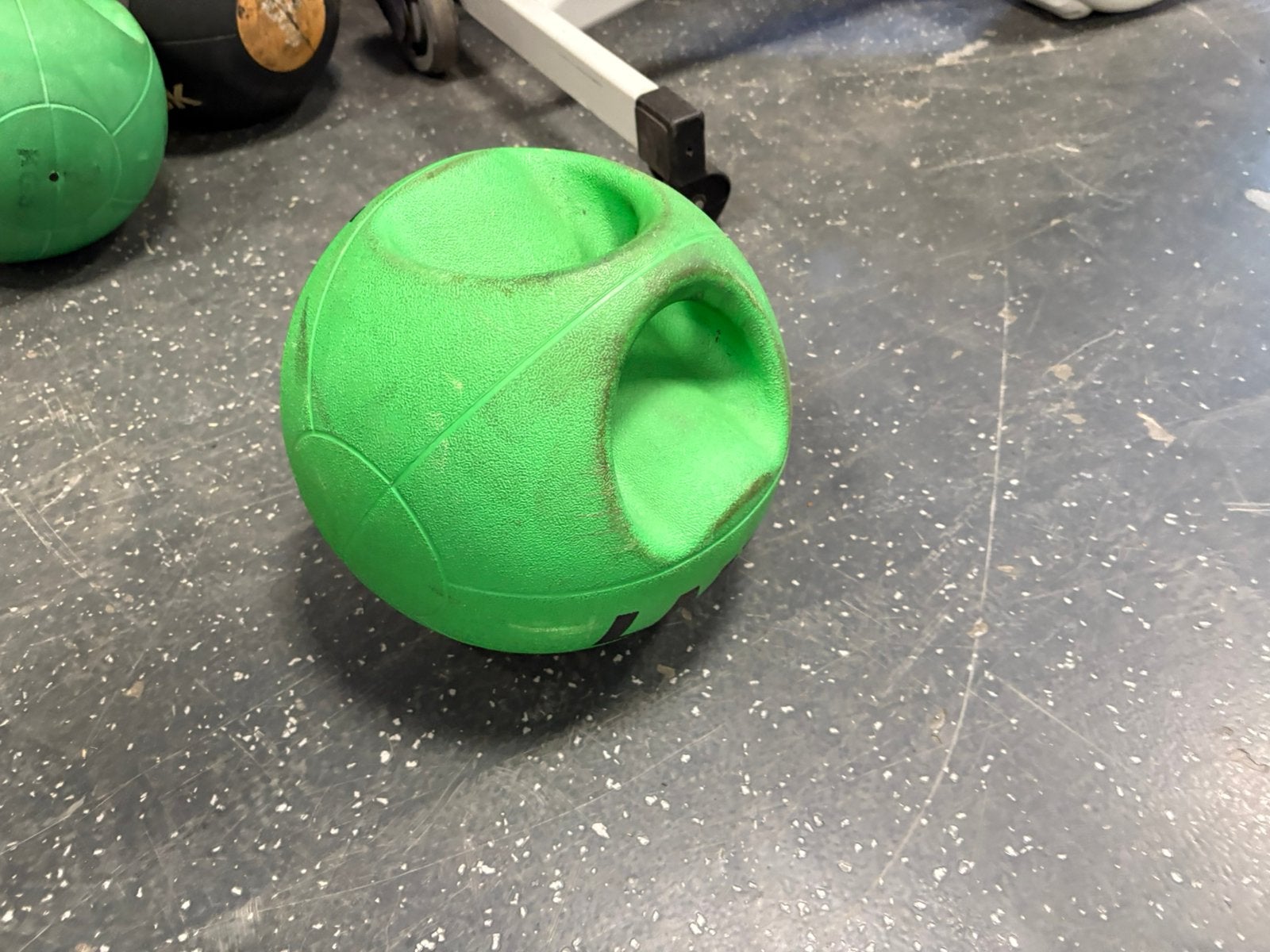 Lmx dubbel grip 7 kg medicine bal gewicht, 7 kg, Gebruikt, Ophalen of Verzenden, Bal