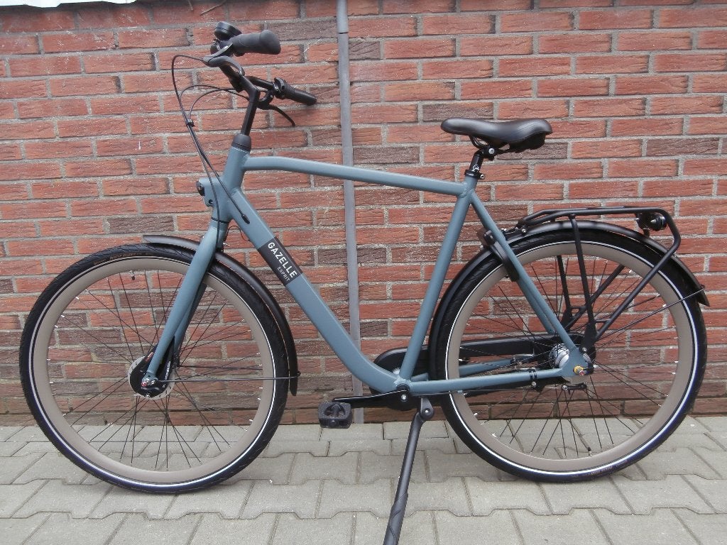 ALS NIEUW! Gazelle Esprit heren 59. 3 versnellingen. Petrol, Ophalen, Versnellingen, Zo goed als nieuw, 57 tot 61 cm