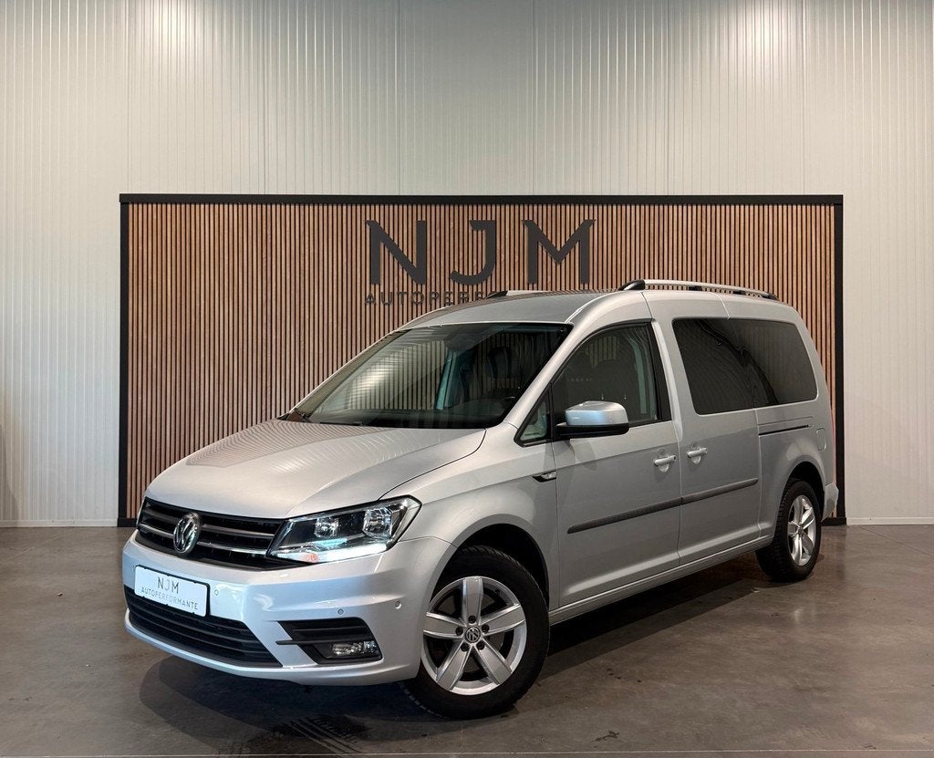 Volkswagen Caddy Maxi 1.4 TSI Trendline|7pers|Carplay|ACC, Auto's, Volkswagen, 1350 kg, Stof, Gebruikt, 4 cilinders