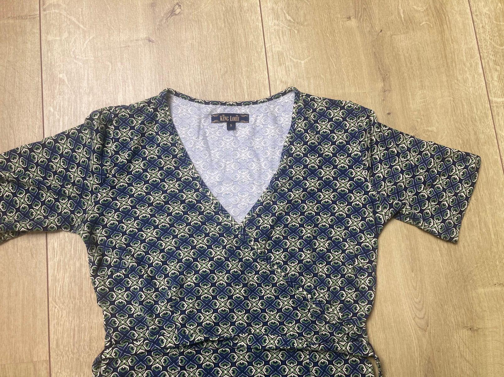 King Louie  maat S, Maat 38/40 (M), Blauw, Ophalen of Verzenden, Zo goed als nieuw