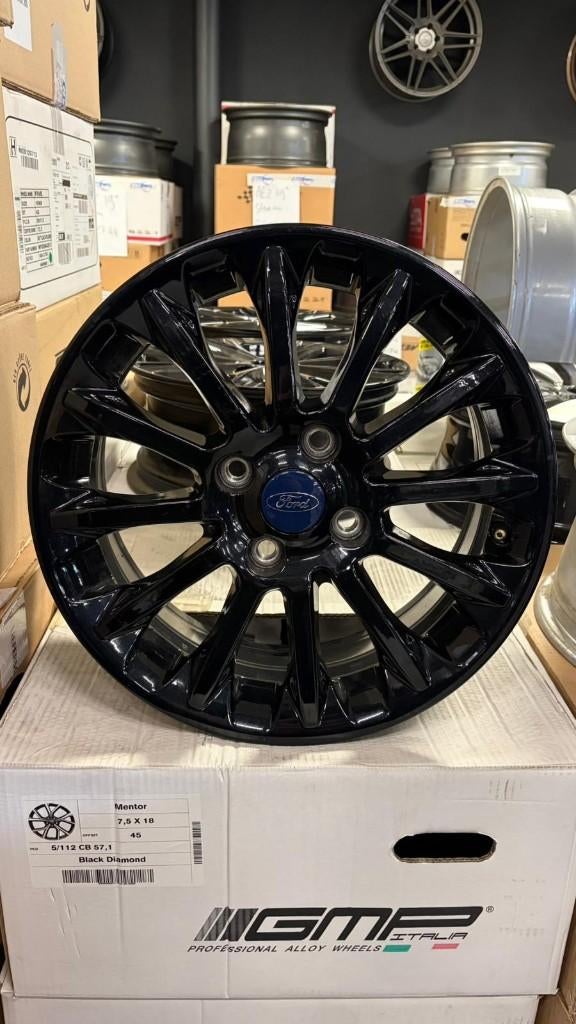 16'' originele Ford Fiesta Velgen 4x108 Zwart, Gebruikt, Velg(en), 16 inch, Ophalen of Verzenden