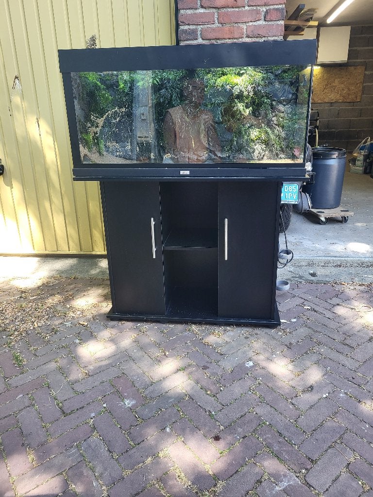 juwel 80x40x40cm aquarium compleet met co2  te koop, Ophalen, Gebruikt, Leeg aquarium, Inclusief deksel