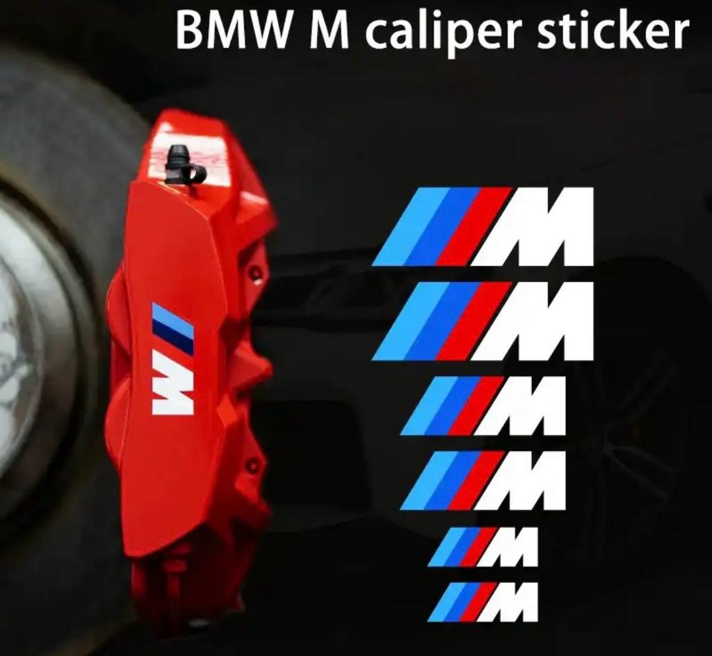 Bmw M remklauw sticker. Zwart & Wit. Nieuw!, Ophalen of Verzenden