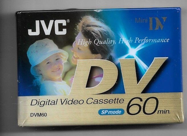 JVC Digital Video Cassette (nieuw in verpakking), Overige genres, 1 bandje, Ophalen of Verzenden, Nieuw in verpakking
