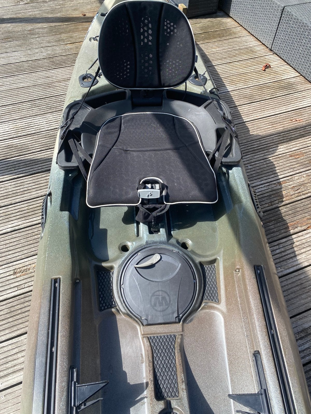 Wilderness Systems Ride 135 Kajak met peddel, Ophalen, Zo goed als nieuw, 1-persoons