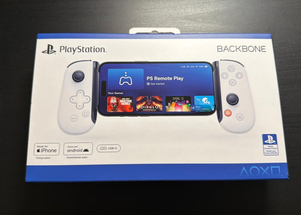 Backbone controller usb c, Spelcomputers en Games, Spelcomputers | Overige Accessoires, Zo goed als nieuw, Ophalen of Verzenden