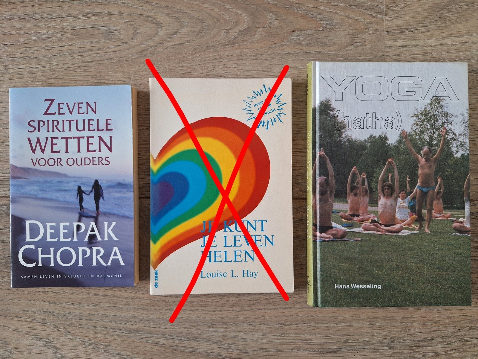 Zeven spirituele wetten & Yoga boek, Ophalen of Verzenden, Gelezen, Meditatie of Yoga