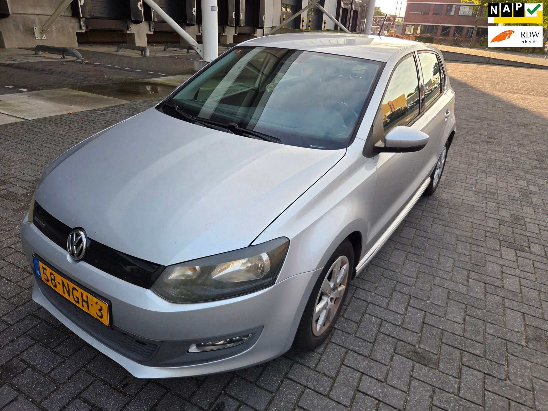 Volkswagen Polo 1.2 TDI BlueMotion Comfortline rijdt super, Auto's, Voorwielaandrijving, Euro 5, Gebruikt, 1199 cc