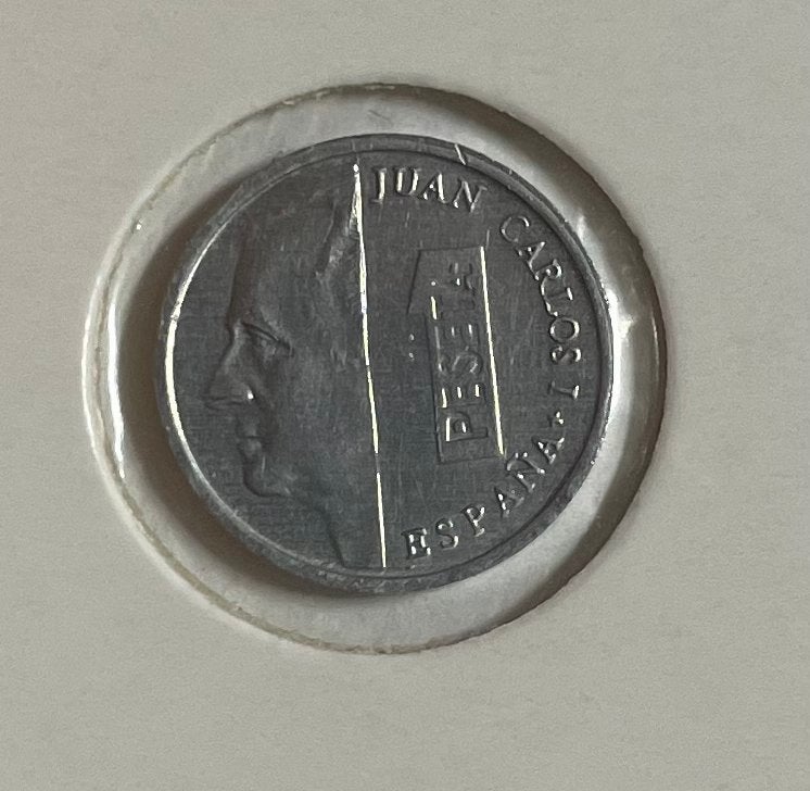 1 peseta Spanje 1992, Ophalen of Verzenden, Overige landen