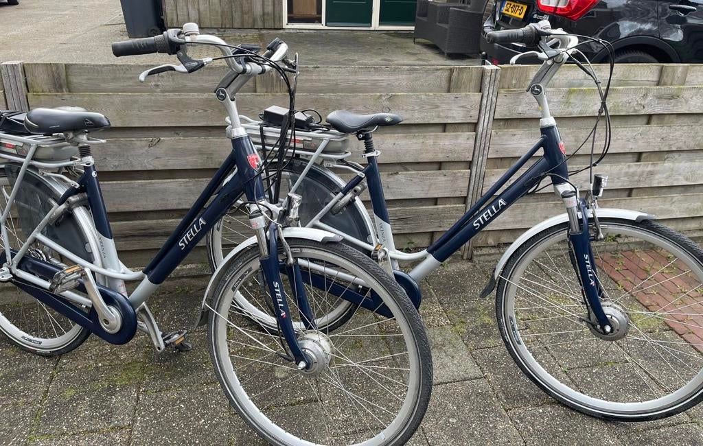 2x Stella Vicenza elektrische  fietsen 350euro per stuk, Zo goed als nieuw, 51 tot 55 cm, 30 tot 50 km per accu, Ophalen